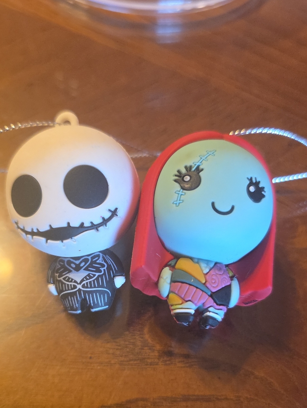 Disney -  Nightmare Duo Ornament Set - Jack Skellington & Sally